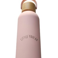 ترمس مشروبات لون وردي باستيل 